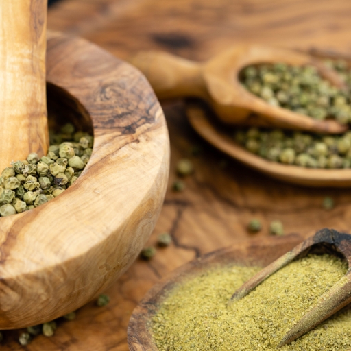 Green Sichuan Peppercorns