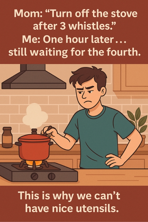 Cooking Memes: Pressure Cooker Disaster