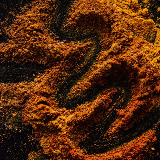 A Mix of Turmeric and Paprika