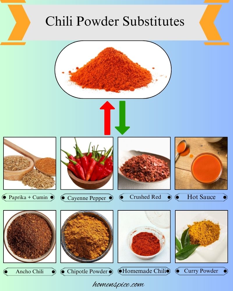 8 Best Chili Powder Substitutes for Cooking