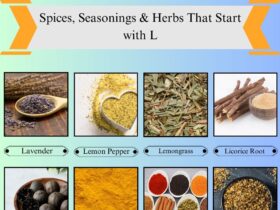 Spices, Seasonings & Herbs that Start with L