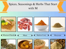 Spices, Seasonings & Herbs that Start with M