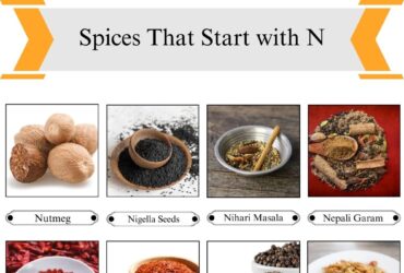 Spices, Seasonings & Herbs that Start with N