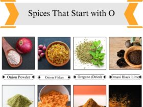 Spices, Seasonings & Herbs that Start with O