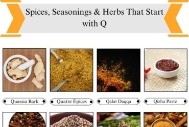 Spices, Seasonings & Herbs that Start with Q