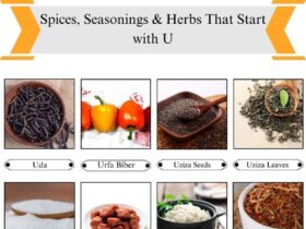 Spices, Seasonings & Herbs that Start with U