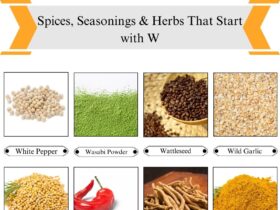 Spices, Seasonings & Herbs that Start with W