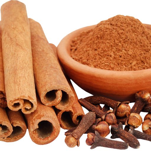 Ground Cloves and Cinnamon
