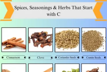 Spices, Seasonings & Herbs that Start with C