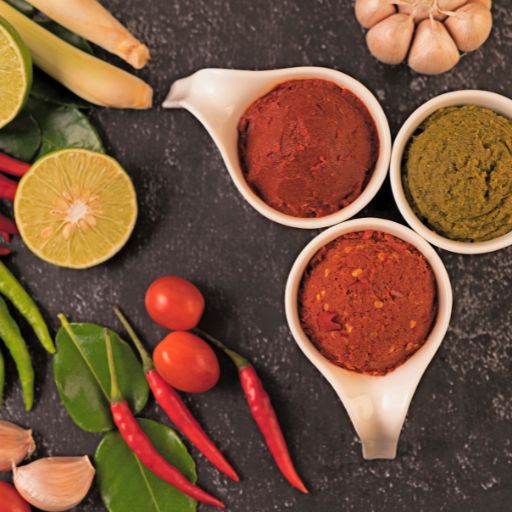 Thai Curry Paste (Red, Green, Yellow)