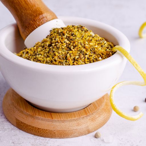 Thyme + Sesame Seeds + Lemon Zest
