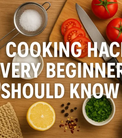 10 Cooking Hacks Every Beginner Should Know
