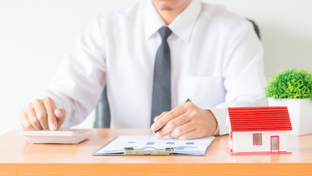 lawyer accountant working financial investment on office