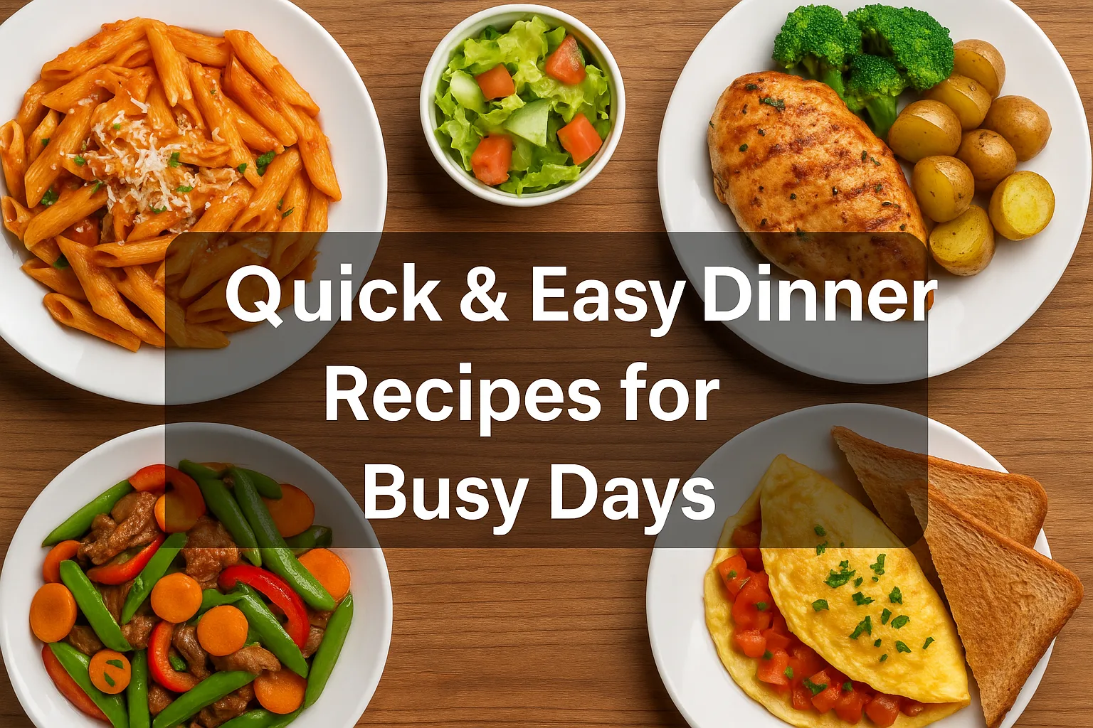 Quick & Easy Dinner Recipes for Busy Days