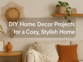 DIY Home Decor Projects for a Cozy, Stylish Home