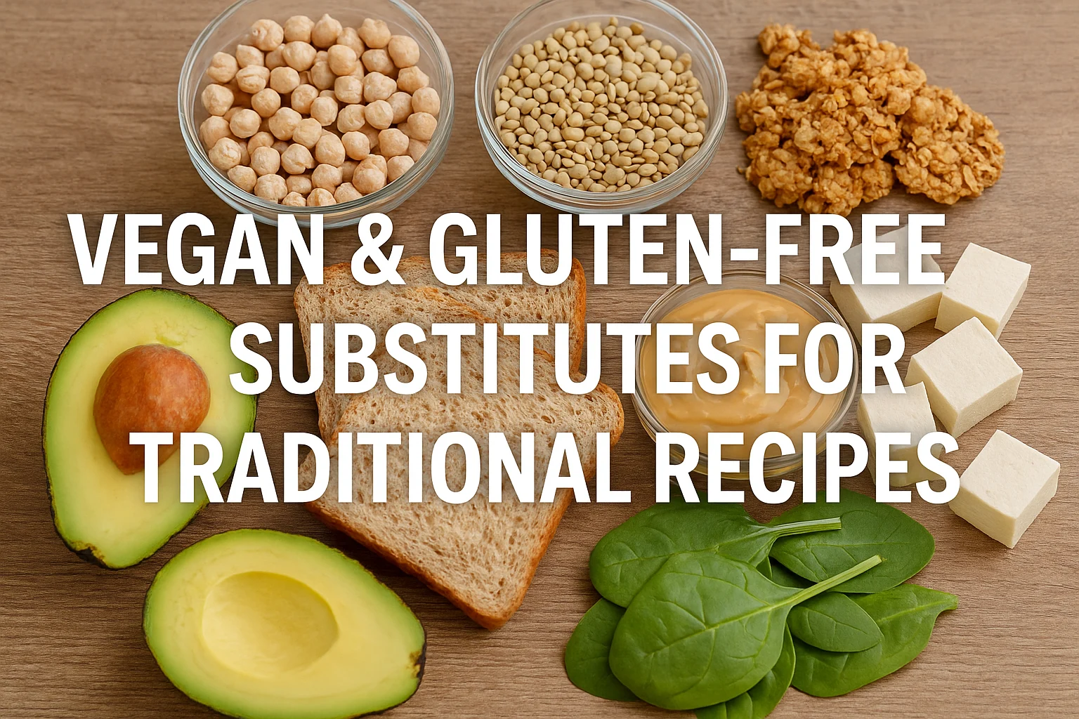 Vegan & Gluten-Free Substitutes for Traditional Recipes