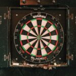 dartboard cabinet