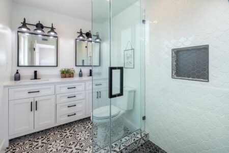 transform bathroom on a budget